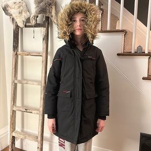 Faux Canada Goose Winter Coat